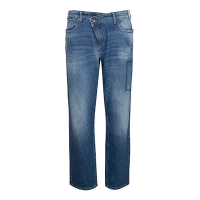 MAC • blauwe Criss Cross jeans