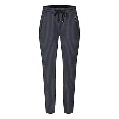 MAC • Easy smart broek gestreept