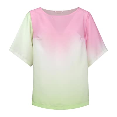 Senso • roze groen shirt