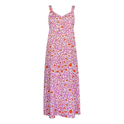 AVA Studio • roze midi jurk