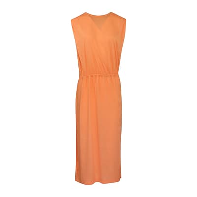 Milano Italy • oranje midi jurk