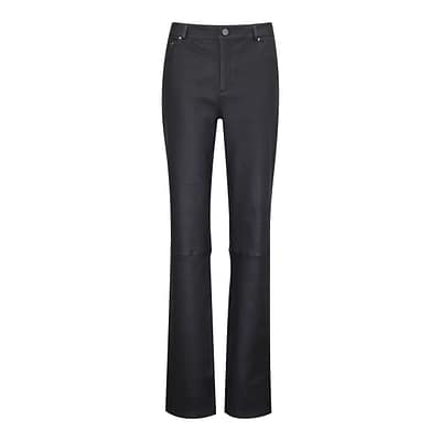 Studio AR • zwart leren broek Amary