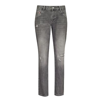 Para Mi • grijze Bowie destroy jeans