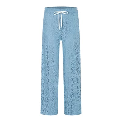 Cambio • blauwe kanten pantalon Clara