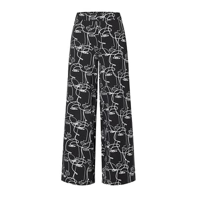 MAC • wijde pantalon Faye