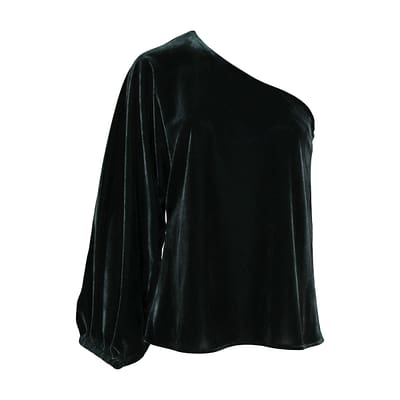 YMRA • groene velvet trui