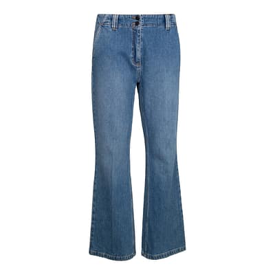 Pennyblack • blauwe flared jeans