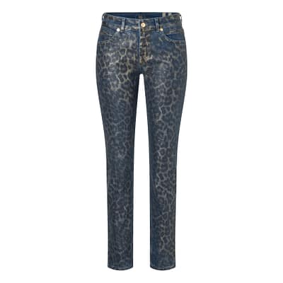 MAC • Rich Slim jeans luipaard coating