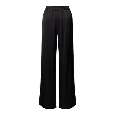 Milano Italy • zwarte satijnen pantalon