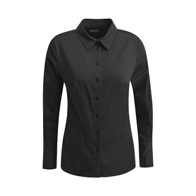 Milano Italy • zwarte katoenen blouse