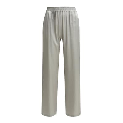 Milano Italy • grijze satijnen pantalon