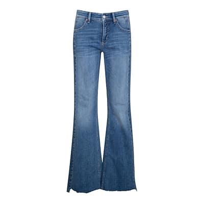 Cambio • blauwe Fabienne patch jeans