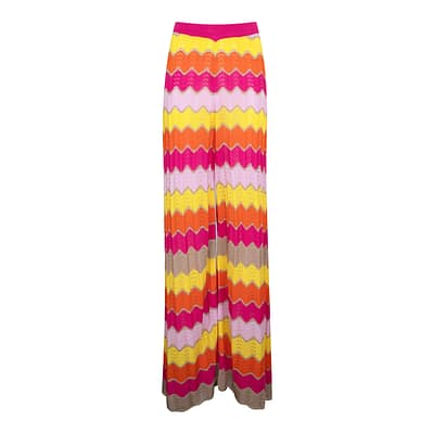 Leo & Ugo • kleurrijke zigzag pantalon