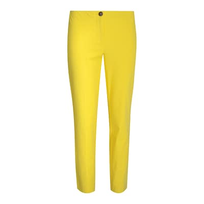 Cambio • gele Ros summer cropped broek