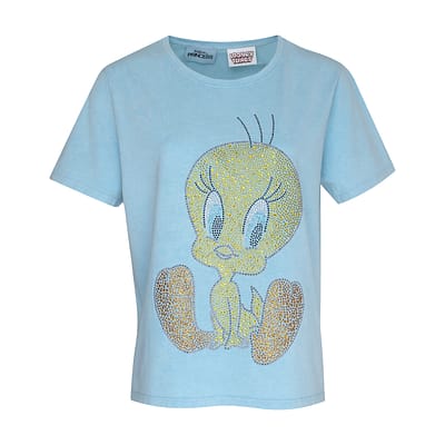 Frogbox • lichtblauw t-shirt Tweety
