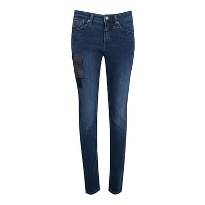 MAC • Rich Slim glitter patch jeans