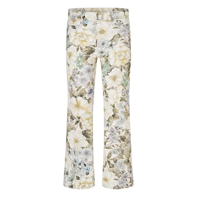 Cambio • Fabienne pocket cropped jeans flower