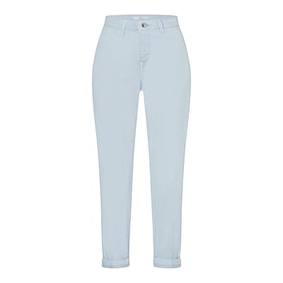 MAC • blauwe Chino turn up