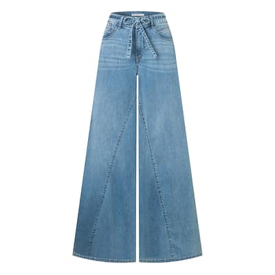 MAC • lichtblauwe Wide extreme jeans