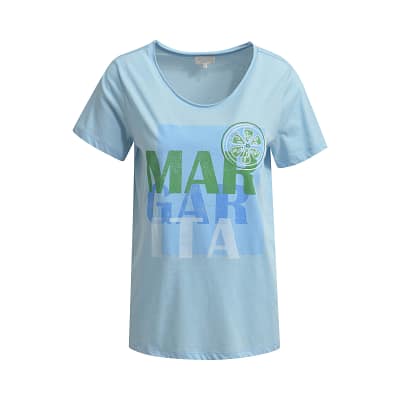 Milano Italy • blauw t-shirt margarita