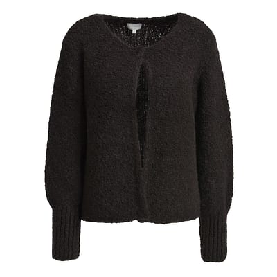Milano Italy • donkerbruin wollen vest