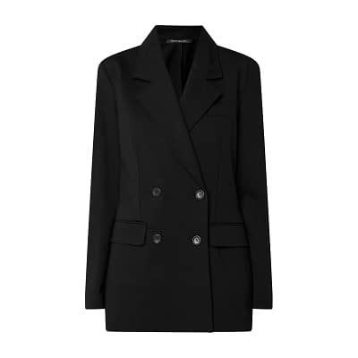 Pennyblack • zwarte jersey blazer