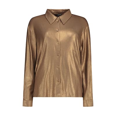 Pennyblack • bruine coated blouse