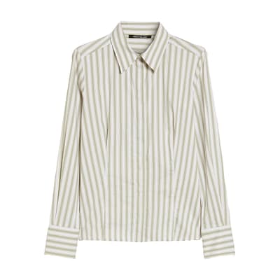 Pennyblack • groen gestreepte blouse Margaret