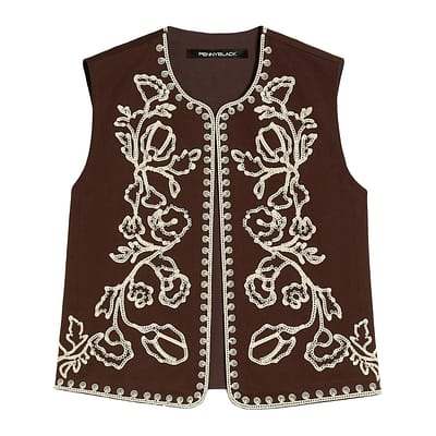 Pennyblack • bruin gilet Pogeo