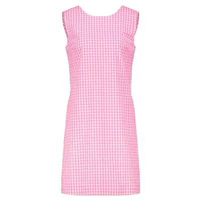 Princess goes Hollywood • roze geblokte jurk