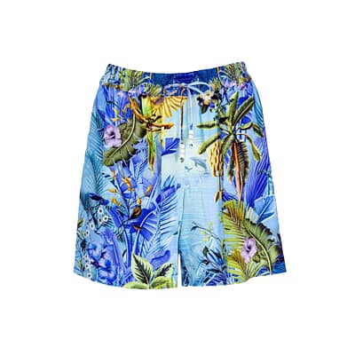 Princess goes Hollywood • blauw zijden short