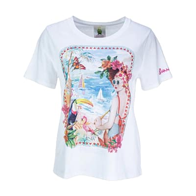 Princess goes Hollywood • wit t-shirt caribbean