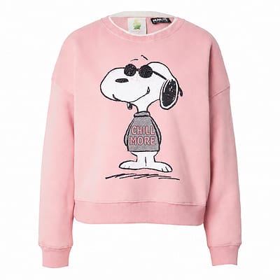 Princess goes Hollywood • roze Snoopy sweater