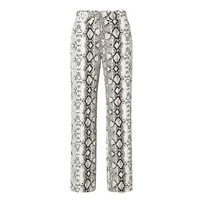 MAC • zwart witte Chiara pantalon