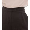 8PM • zwarte ribfluwelen culotte broek