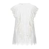 Essentiel • witte kanten top Valaplaya