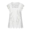 Essentiel • witte kanten top Valaplaya
