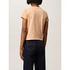 Elisabetta Franchi • zalmroze shirt met logo