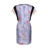 Nenette • korte lila jurk met bloemen