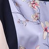 Nenette • korte lila jurk met bloemen