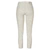 Cambio Jeans • ecru Paris Cropped jeans met luipaard print