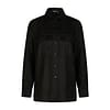 Marc Aurel • zwarte linnen blouse
