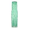 Marc Aurel • groene midi jurk