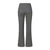 MAC • Flare broek zwart ecru motief