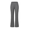 MAC • Flare broek zwart ecru motief