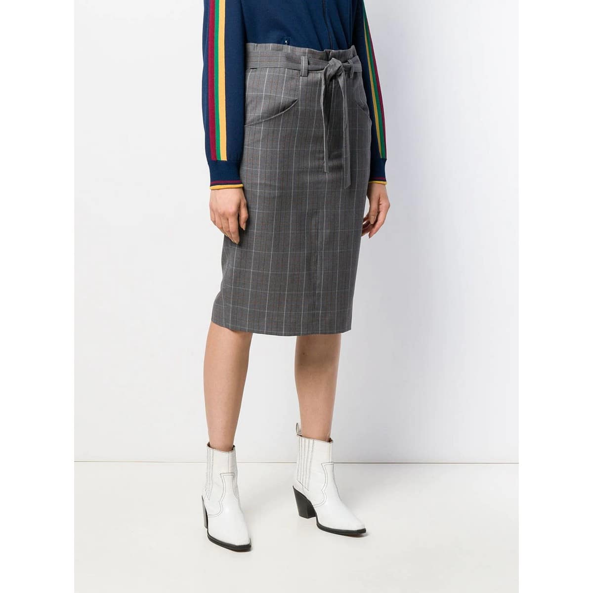 Isabel Marant Etoile • geruite wollen rok Vendel