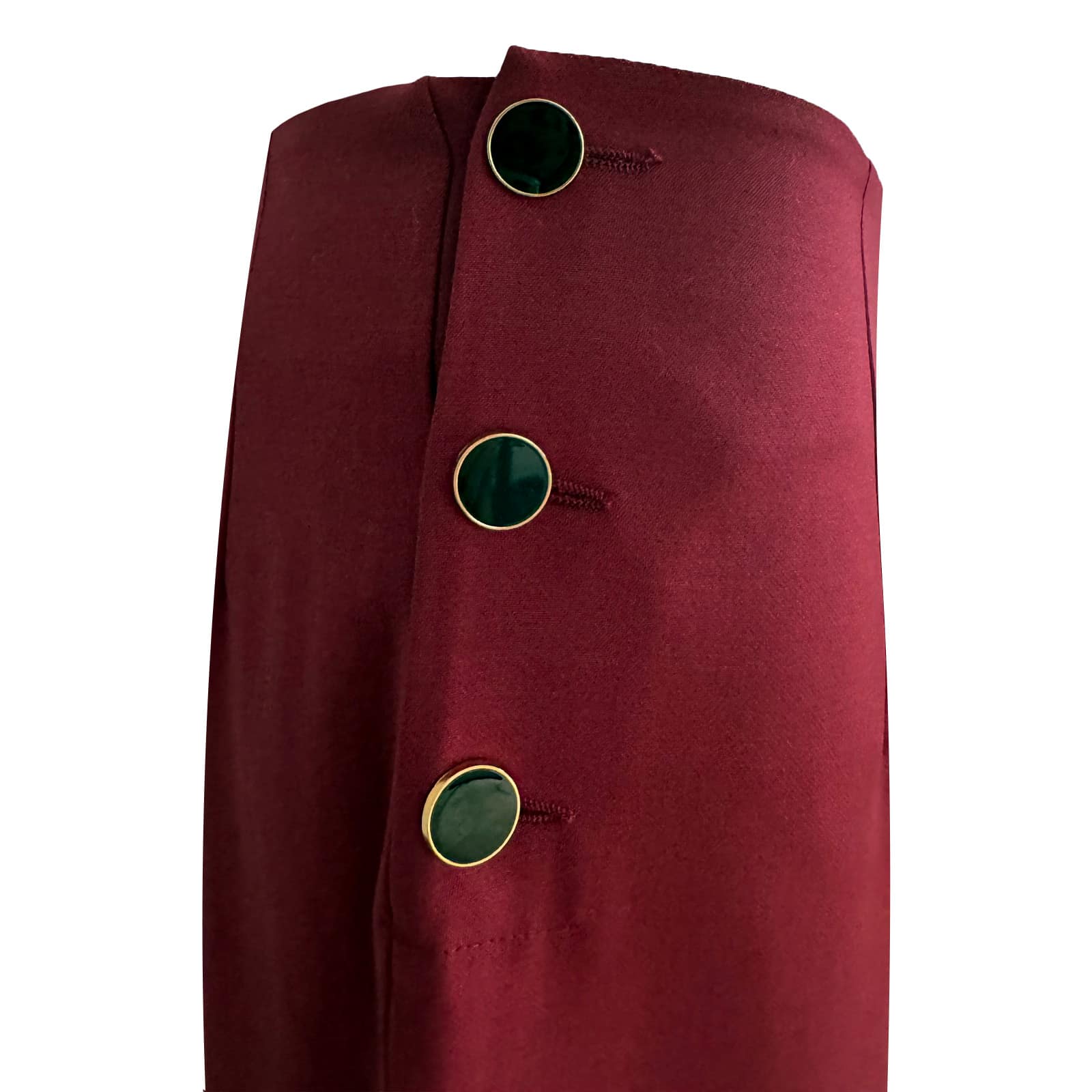 L'autre chose • wollen pantalon in bordeaux