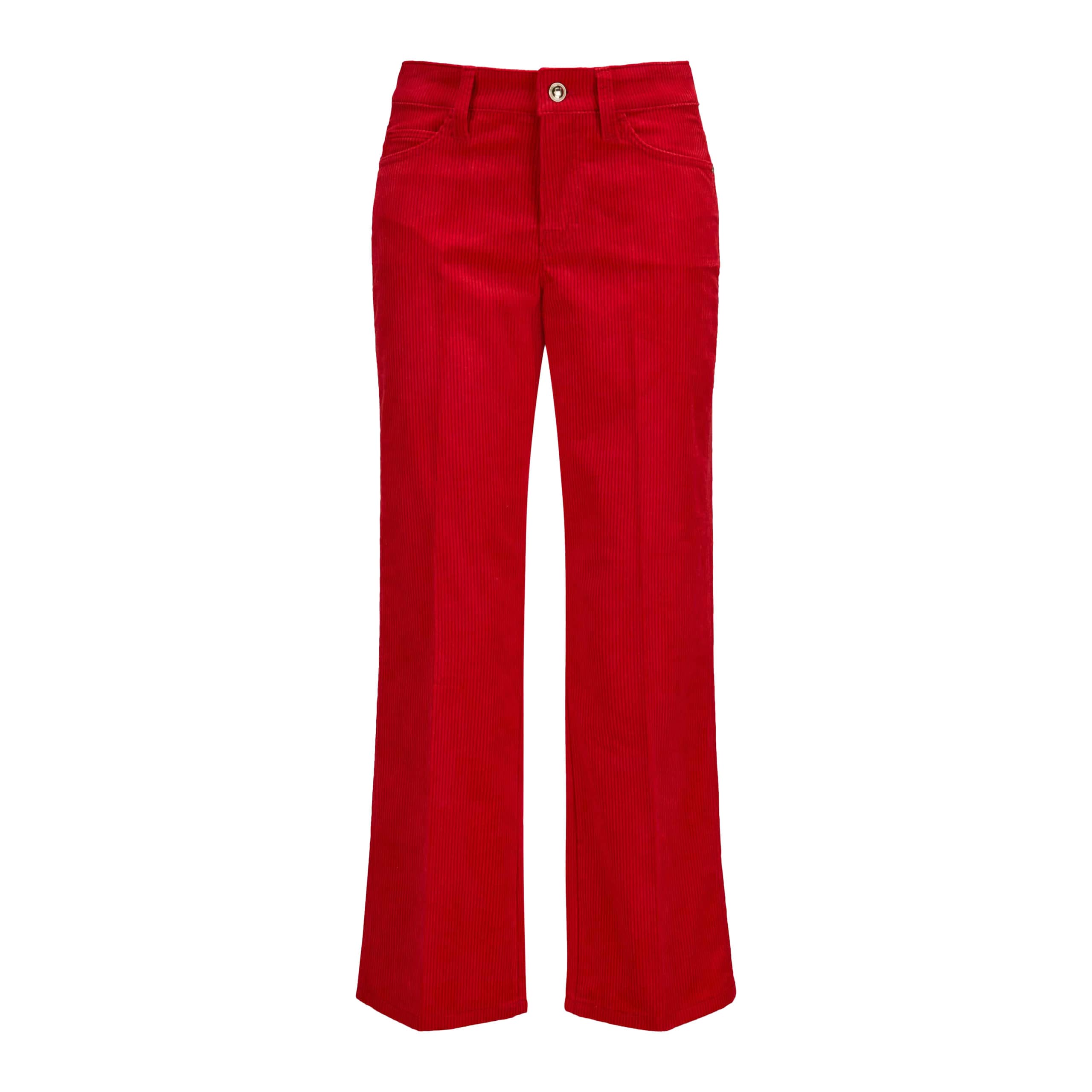 Cambio • rode ribfluwelen broek Francesca