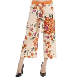 Twinset • losvallende pantalon met bloemen