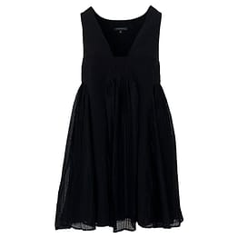 Patrizia Pepe Sera • korte zwarte jurk met kant